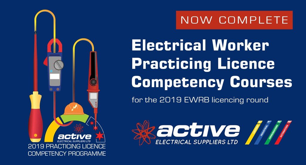 Active Electrical EWRB Approved Courses for Electrical Workers