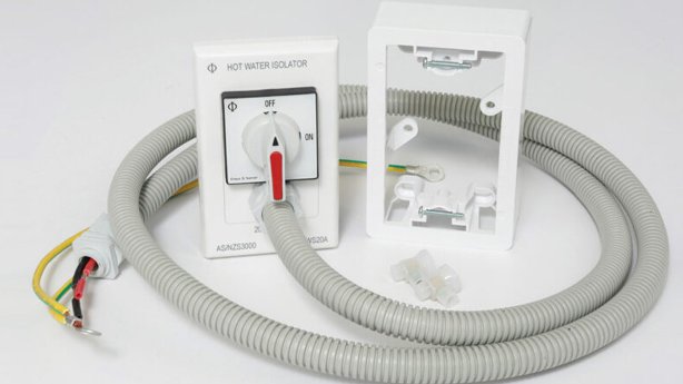 Why every hot water heater needs an isolator switch.