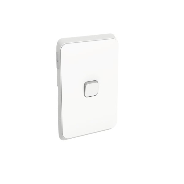 Cover Skin, 1 Gang Switch, Vivid White, Iconic