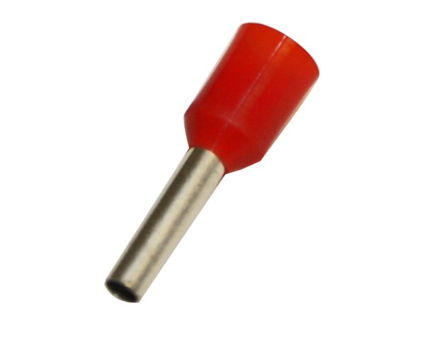 BOOT LACE PIN 1.0MM2-RED HF
