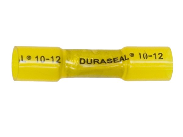DURASEAL HEATSHRINKABLE CRIMP CONNECTOR YELLOW, 3 - 6mm (20PKT)