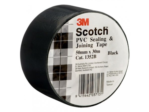 Scotch 1352B Duct Tape Black 50mm x 30m