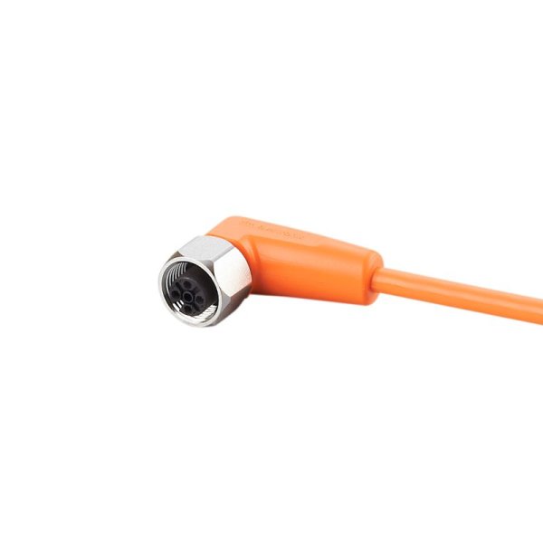 efector ADOAH040VAS0005E04 Connecting cable with socket, 5mtr 4c 12mm angled