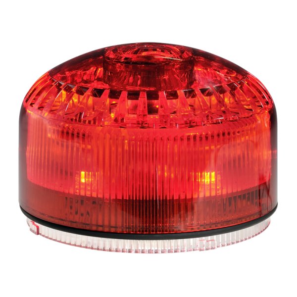 Red LED Beacon/Sounder 12/24VAC/DC
