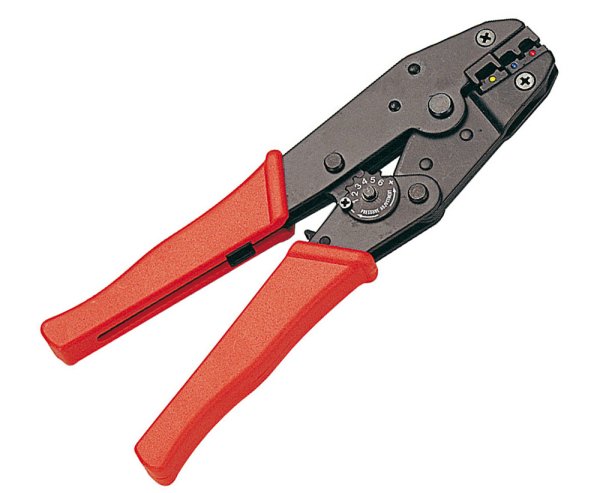 PRE-INSULATED TERMINAL CRIMPER RD,BL,YL