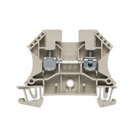 WDU 4 - Feed-through terminal, Screw connection, 4 mm sq, 800 V, 32 A, dark beige