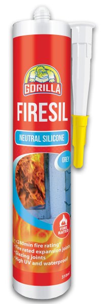 FIRESIL FR FIRERATED SILICONE 310ML GREY