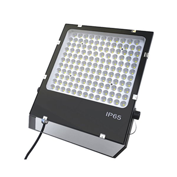 50W LED Slimline Flood Light, 6000K, 5000lm, IP65, Black