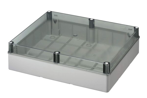 Smooth Sided Box-Transparent Lid 460Wx380Hx120D IP56