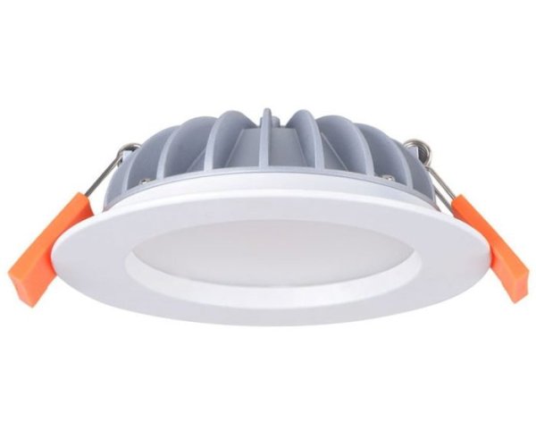12W LED Recessed Downlight, IC-F, IC Dimming Driver, 90, 3000k, White