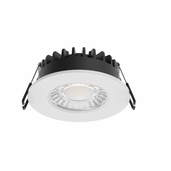 LEDPAK 111, LED Downlight, 12W, Colour Temp Switch (3000K 1050lm, 4000K 1200lm, 6000K 1100lm) IP44 Dimmable, 87mm Cut Out