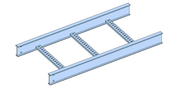Cable Ladder 600mm x 6.0m AL16-100