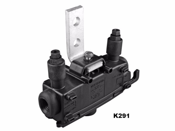 K291 IPC FUSE 22 x 58mm BARREL, 100A, 6-95mm Cable Range C/W TWISTED BRACKET