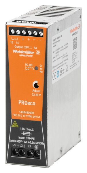 PRO ECO 120W 24V 5A - Power supply, switch-mode power supply unit, 24 V