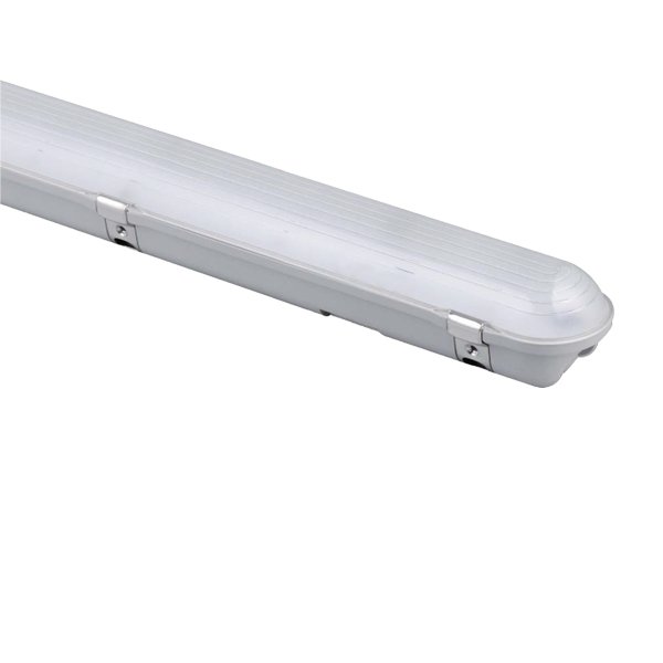 55W LED Slimline Underverandah 1500mm, 4000K, 6000lm, Frosted Cover IP65,