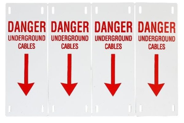 PVC Danger Sign