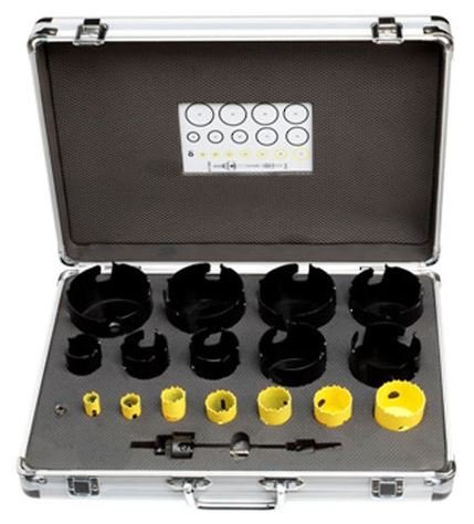 MOTHER OF ALL HOLE SAW SETS, 18 Piece Kit