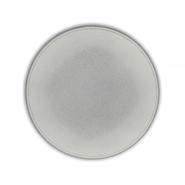 5'' 2 Way Coaxial Ceiling Speaker, Taps at 10/5/2.5/1.25W 100/70V & 8ohms, White