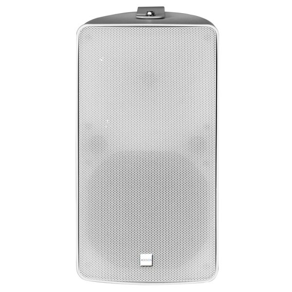 8'' IP46 100V installation speaker, Weatherproof, 16ohms/150W/75W/37.5W White, Includes U-Bracket