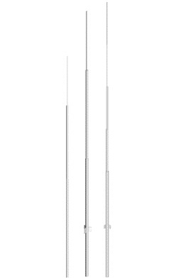 Free-standing interception pole
