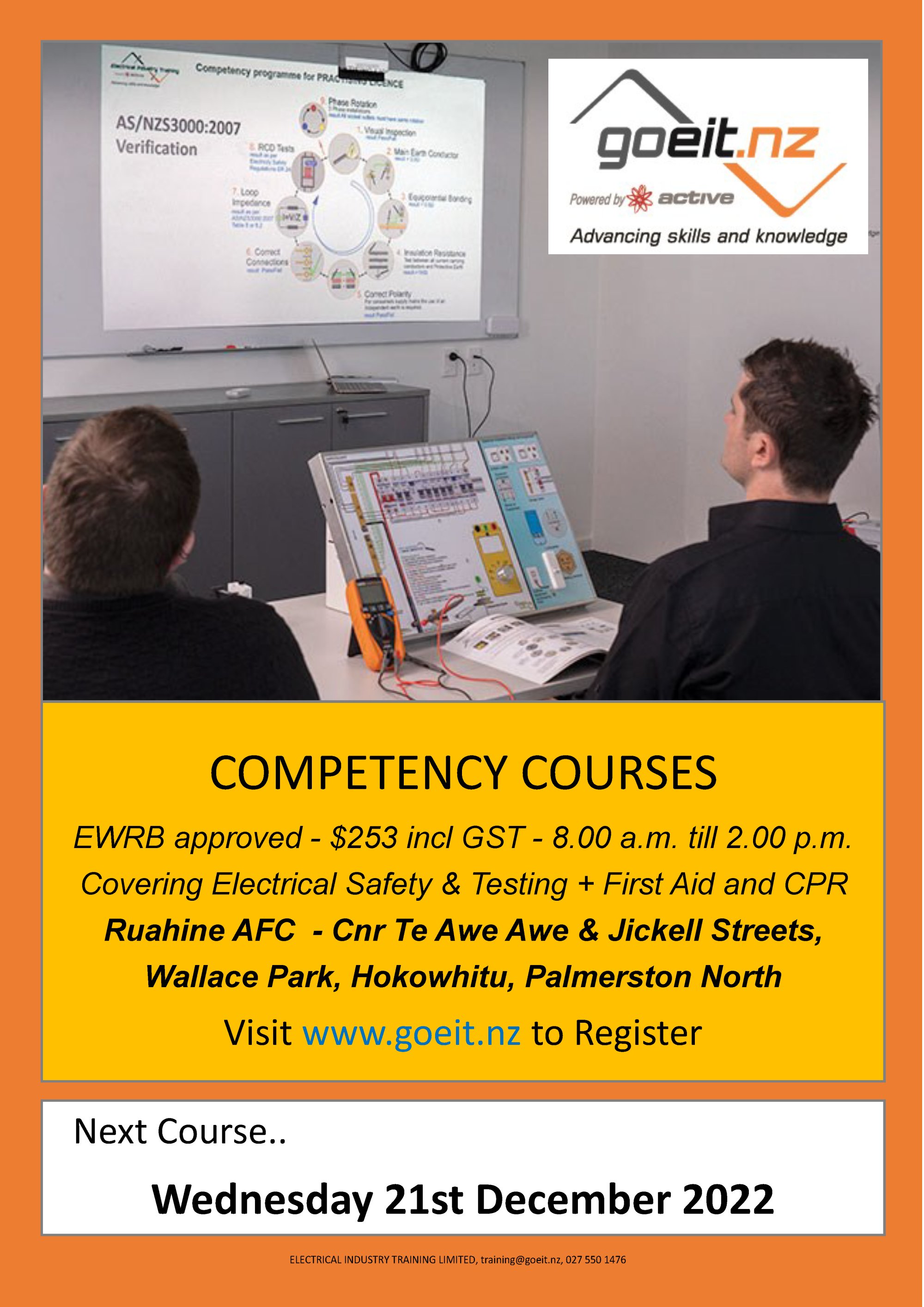 Competency Courses Palmerston North